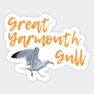 Great Yarmouth Gull - Gavin the Gull Sticker